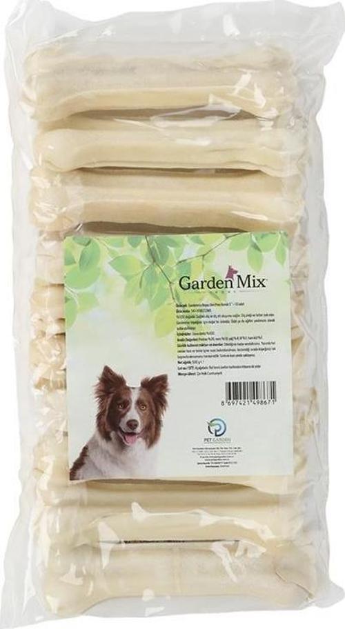 Gardenmix Sütlü Deri Kemik12cm 50-60 G. 10lu Paket
