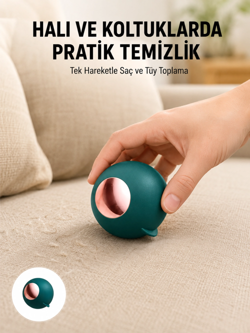 zentya4516 Mey İthalat® Kumaş Dostu Tiftik Çıkarıcı – Kıyafet ve Halı Temizlik Topu zd452