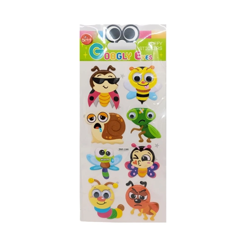 zentya4516 Mey İthalat® Puffy Stickers Böcekler zd4526