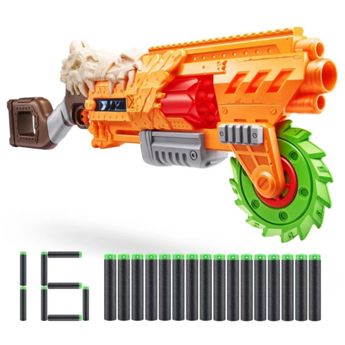 zentya4516 Mey İthalat® Horror Fire Dart Tabancası 16 Dart zd4526