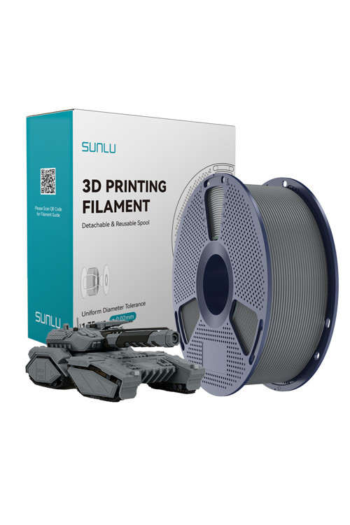 PLA Filament Gri 1.75mm 1kg
