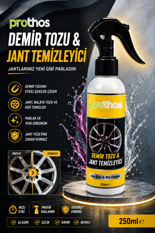 DEMİR TOZU & JANT TEMİZLEYİCİ