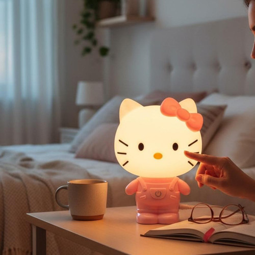 Hello Kitty Şarjlı Masa Lambası