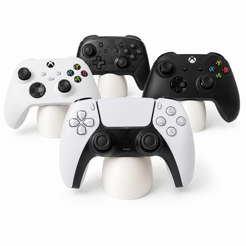 Yuvarlak Xbox Oyun Kolu Tutucu Standı 🎮✨ Masaüstü Kumanda Standı 🕹️ Dekoratif Düzenleyici