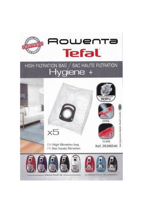 Rowenta Hygiene+ Toz Torbası(Bir Pakette 5 Adet)