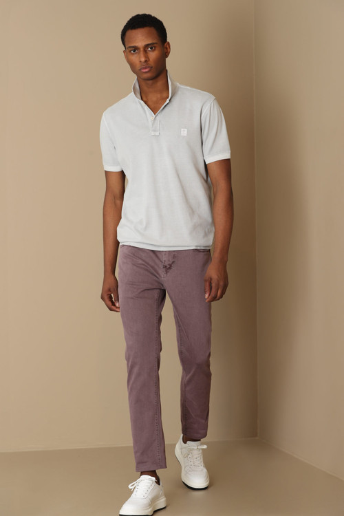 Helt Spor 5 Cep Erkek Pantolon Slim Fit Mürdüm