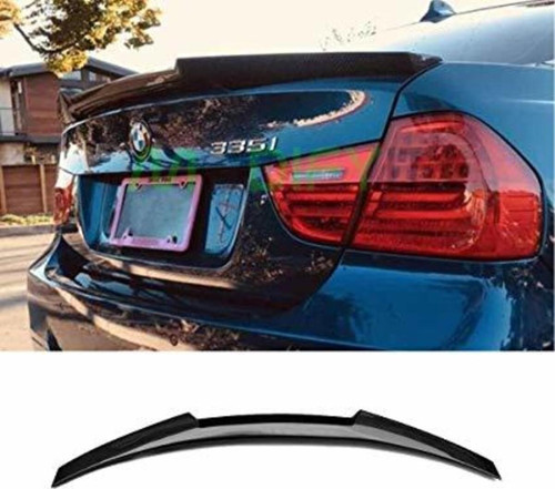 Bmw E90 Bagaj Üstü Spoiler Yarasa Tip Pianoblack Boyalı 2006 / 2012