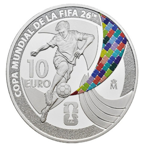 FIFA Dünya Kupası İspanya Gümüş Sikke Coin
