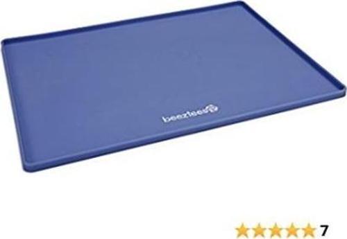 Silikon Mama Kabı Tepsisi 40*30cm Mavi