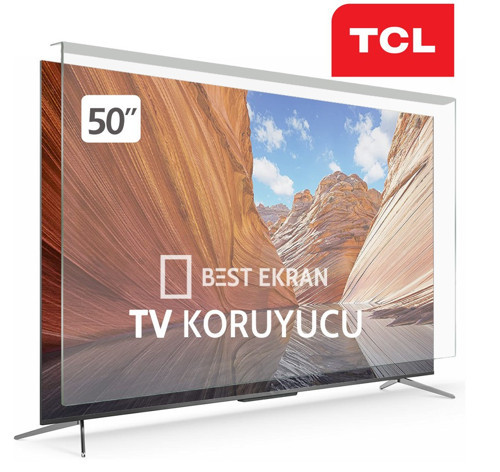 TCL 50P7L TV EKRAN KORUYUCU - Tcl 50" inç QLED 50P7LGTV Koruyucu