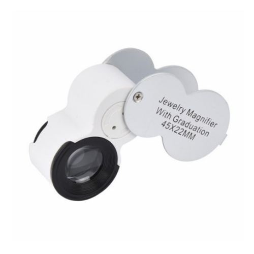 -45x22 Ledli Para Algılama Ve Mezuniyet Takı Değerleme Büyüteç