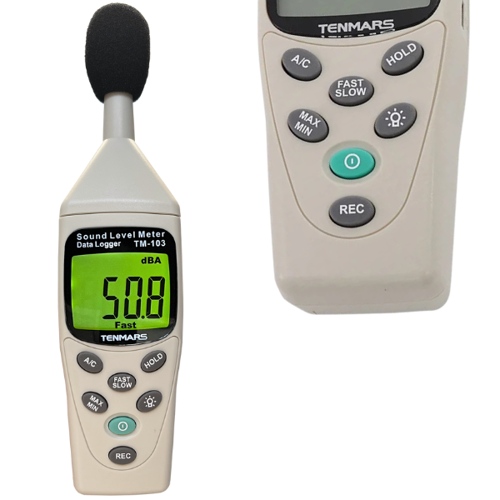 TM-103 Profesyonel Ses Desibel Ölçer | Datalogger Özellikli