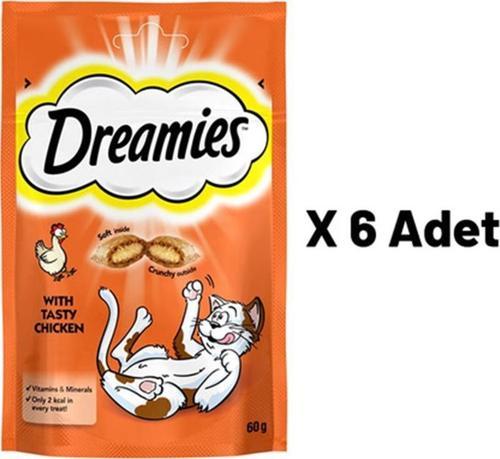 With Chicken Tavuk Etli Kedi Ödülü 60 Gr 6'lı