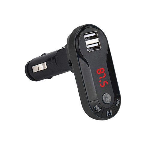HL-19683 FM Modulatör Çift USB/SD/MP3 12-24 Volt Bluetooth Hafızasız Fm Transmitter