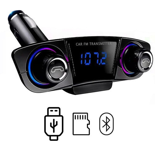 PM-22010 Bluetooth - SD Hafıza Kartı - Aux - Flash Bellek FM Transmitter