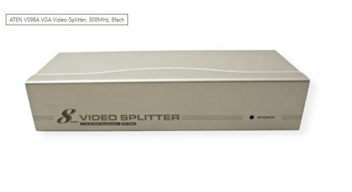 8 Port Video Splitter VGA Splitter Adaptör Destekli VGA Görüntü