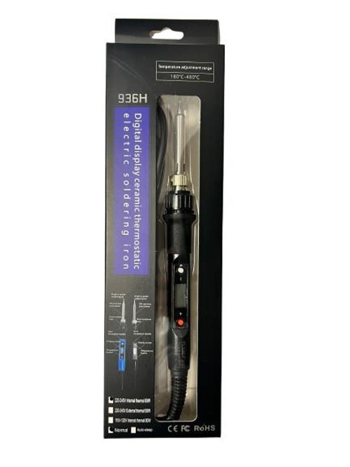 Isı Ayarlı Dijital Ekranlı 80 Watt 180°C-480°C Kalem Havya