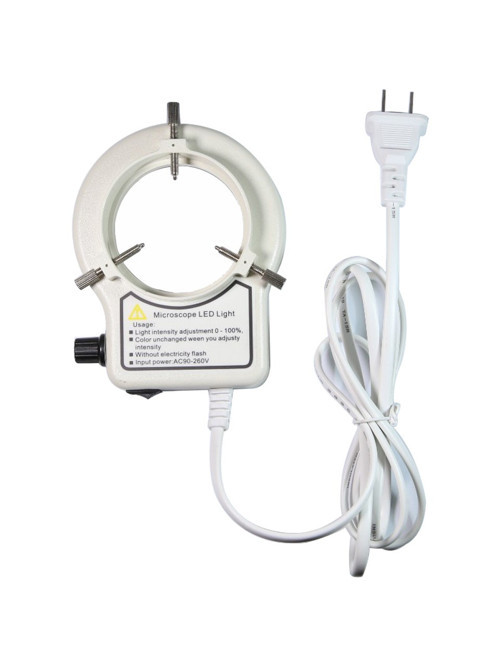 LED-56 Stereo Mikroskop Aydınlatıcı LED Halka Işık Kaynağı 12V - 4.5W