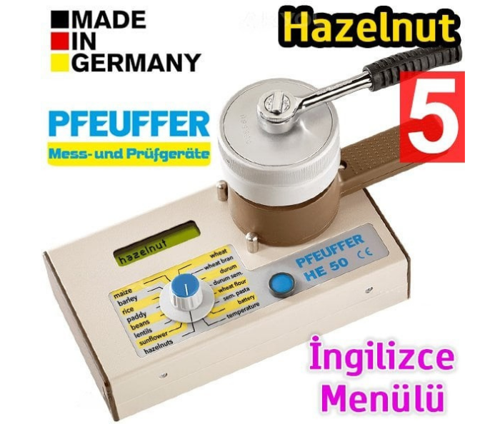 HE 50-5 Kırmalı Tahıl Nem Ölçer (İngilizce Menü)