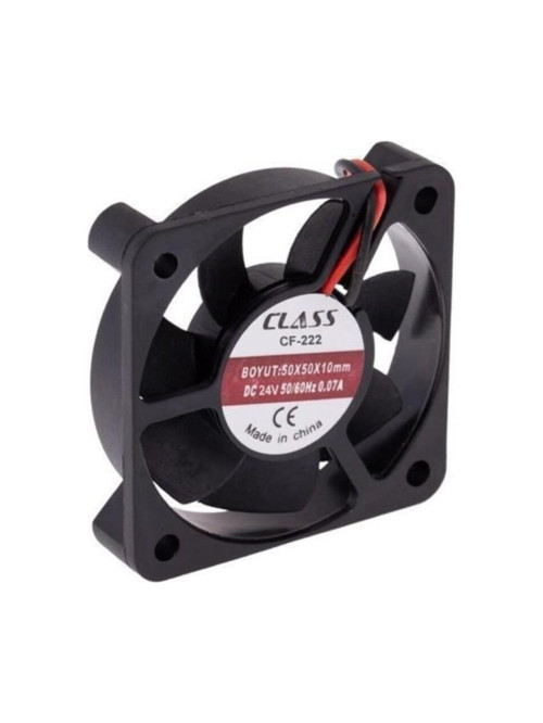CF-222 50x50x10 DC 24V Aksiyel Fan (5 Adet Gönderilecektir)