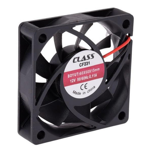 CF-231 - 60x60x15 DC 12V Aksiyel Fan (5 Adet Gönderilecektir)