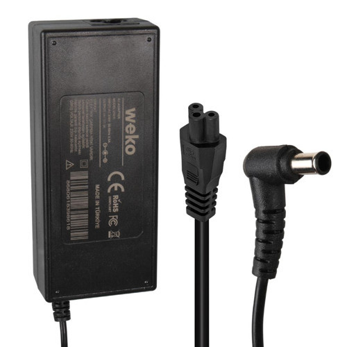 14 Volt - 3 Amper 6.5*4.4 Uçlu İğneli Yerli Üretim Plastik Kasa Masaüstü Samsung Monitör Adaptörü