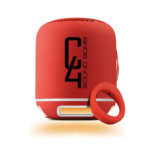 C4 Taşınabilir Sese Duyarlı Led Işıklı Bluetooth Hoparlör Ses Bombası