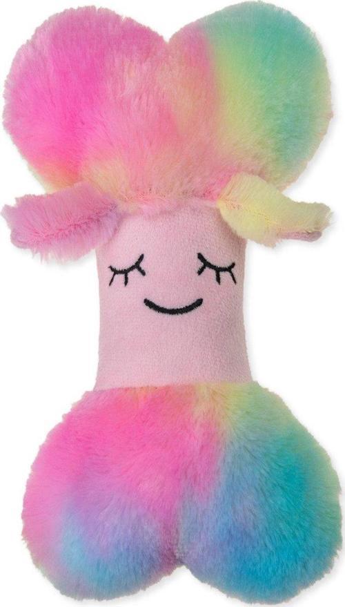 Peluş Oyuncak Kemik 22*12*6cm Gökkuşağı Renkli