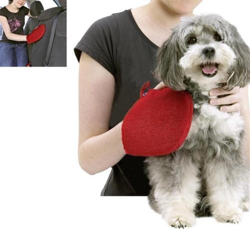 Karlıe Tüy Toplayıcı Eldiven 24X16 Cm Kırmızı