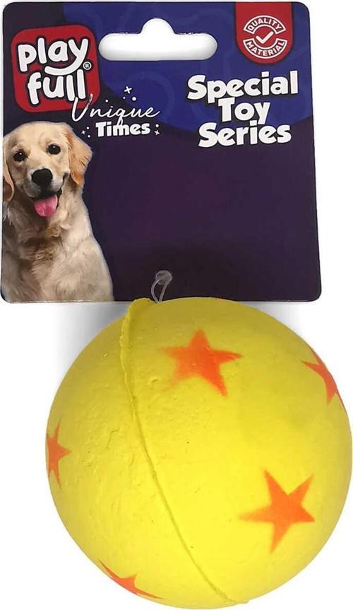 Köpek Oyun Topu Yıldızlı 6.3 Cm