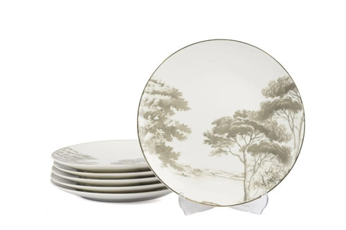 Forest Plaid 6Lı Pasta Tabağı 20cm