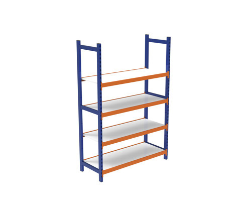 4 Katlı Ahşap Raflı İçten Oturmalı Hafif Rack - 3D Yazıcı Rafı, Depo Rafı 60x120 cm-200 cm