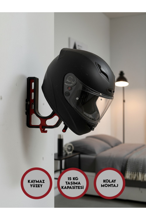 Kask & Mont Tutucu | Motosiklet, Scooter, Bisiklet Teçhizat Askılığı