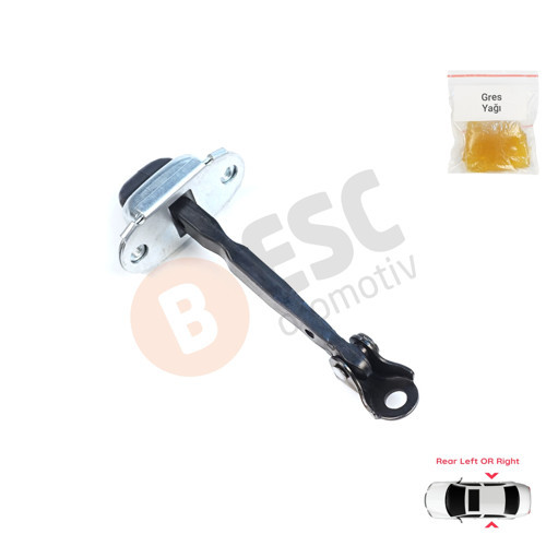 Mitsubishi L200 Triton MK4 2004-2018 Pajero Sport MK2 KH KG 5732A043 için Arka Kapı Gergisi