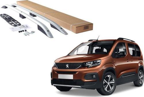 Peugeot Rifter Tavan Çıtası Port Bagaj Taşıyıcı Gri Kısa 2019