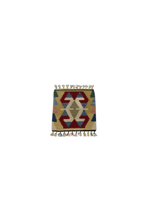 Yeni El Dokuma Köşe Sandalye Koltuk Minderi Pınarbaşı Kayseri Yün Kilim 5970