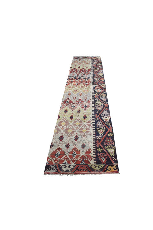Antika El Dokuma Seçkin Sivrihisar Yolluk Yün Kilim 7217