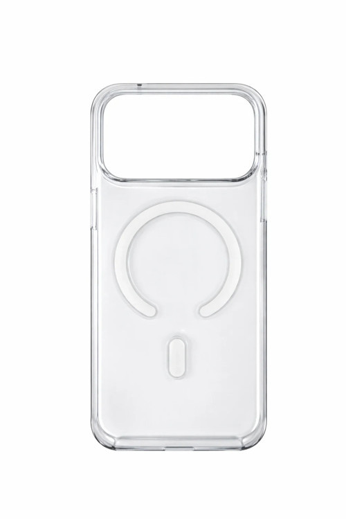 İphone 17 Pro ile Uyumlu Magsafe Özellikli Kristal Netlik Sararmaz PC Clear Case