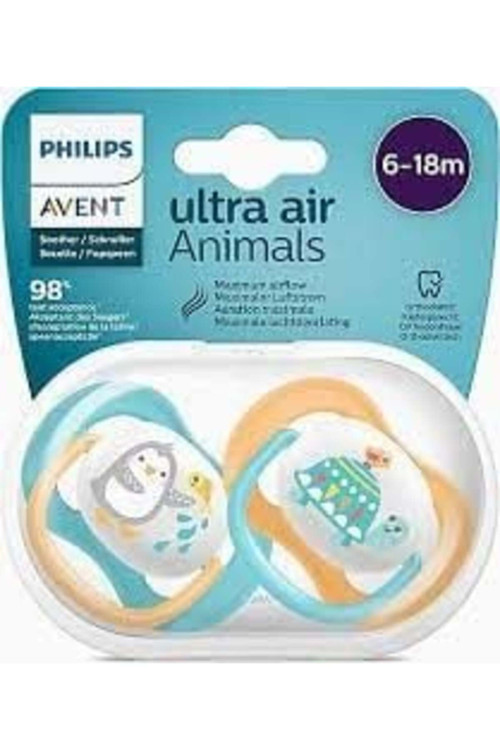 Ultra Air Animals 2li Emzik 6-18 Ay Erkek-kız