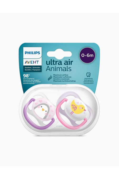 Ultra Air Animals 2li Emzik 0-6 Ay - Kız