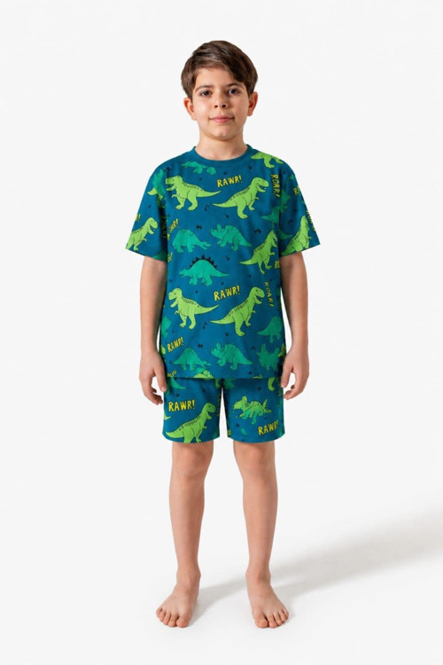 Yazlık Çocuk Pamuklu Pijama Takımı