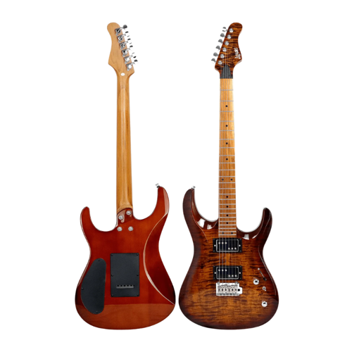 S-G37-T SHB HH ELEKTRO GİTAR SPALTED HONEY BURST