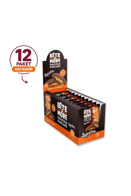 Speculoos Kakaolu Protein Pankek (50g x 12 Adet)