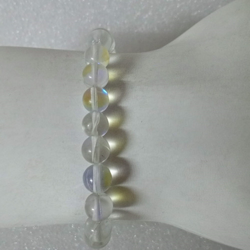 DOĞAL TAŞ HEMATİT&CAT'S EYE 8MM DÜZ CAM KESİM SERİ BİLEKLİK ( HER BİLEĞE UYGUN ÜRETİM )