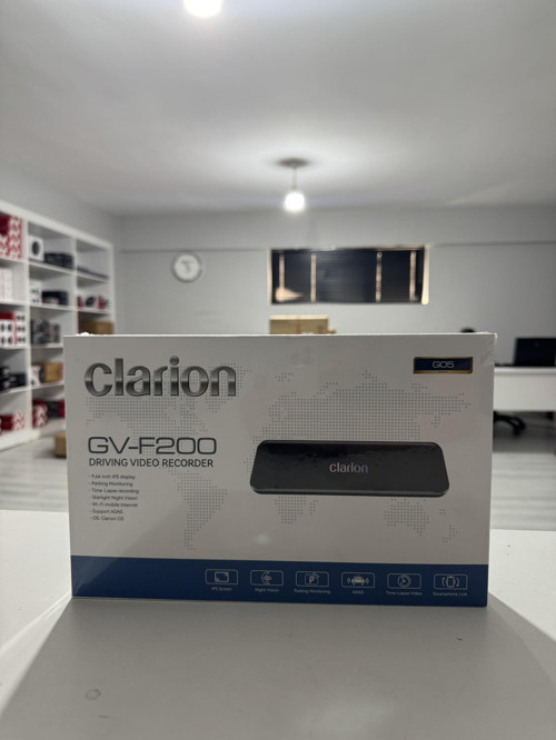 CLARION GV-F200 (G05) Front 4K+1080P ÖN ARKA SÜRÜŞ GÜVENLİK KAMERASI 24 SAAT KAYIT ÖZELLİKLİ