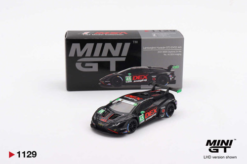 1/64 Lamborghini Huracán GT3 EVO2 No.45 DEX Imaging 2024 IMSA Daytona 24H MGT01129