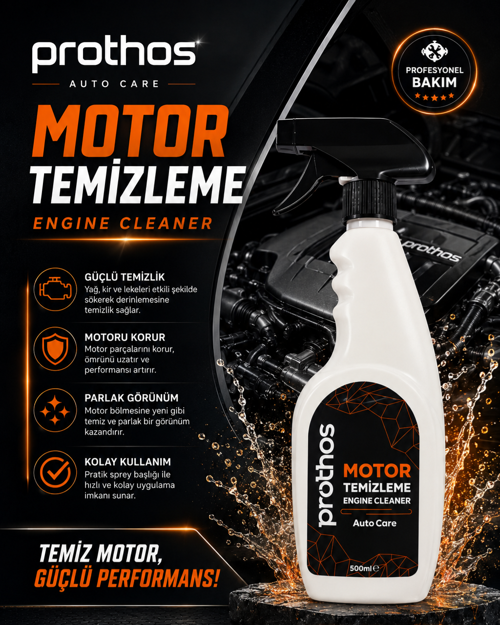 MOTOR TEMİZLEYİCİ SPREY 500 ML