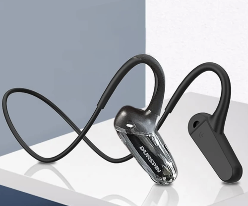 DS-T80 Bluetooth 5.0 Bone Conduction Kemik Iletimli Spor Kulaklık Suya Dayanıklı 150MAH 8 Saat Konuşma