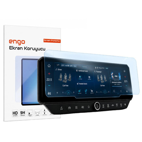Jeep Compass Ekran Koruyucu 16 inç Multimedya Parlak Nano