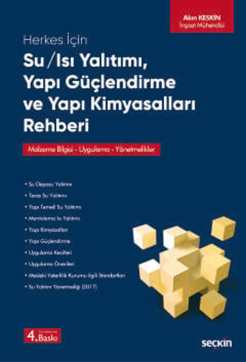 Herkes İçin Su / Isı Yalıtımı - Yapı Güçlendirme ve Yapı Kimyasalları Rehberi Malzeme Bilgisi - Uygulama - Yönetmelikler